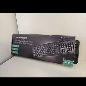 Speedex Optical Keyboard & Mouse Combo Model SP-1016 very good condition